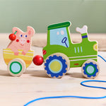 Ziehfigur Traktor