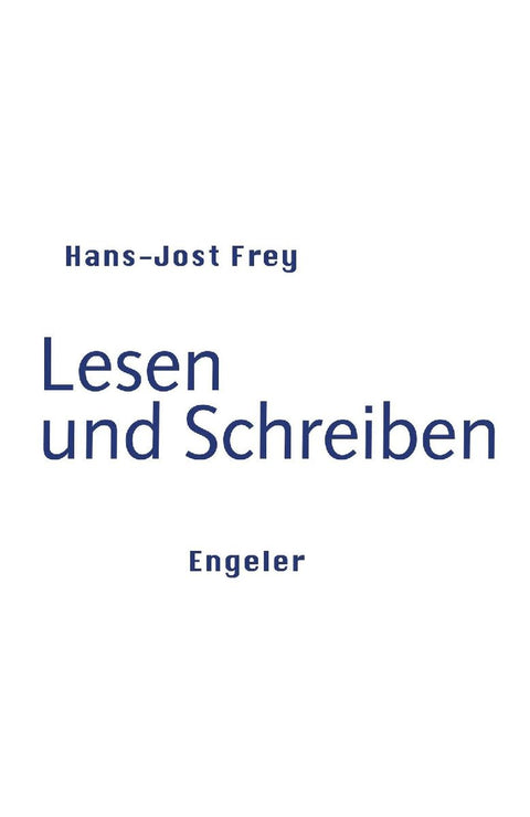 Lesen und Schreiben