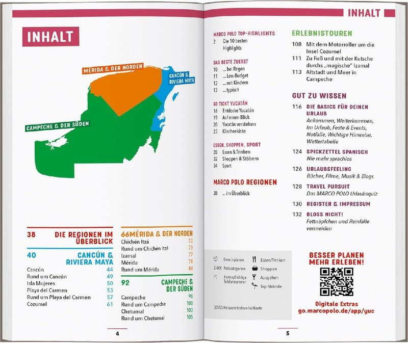 MARCO POLO Reiseführer Yucatan (Innenansicht)