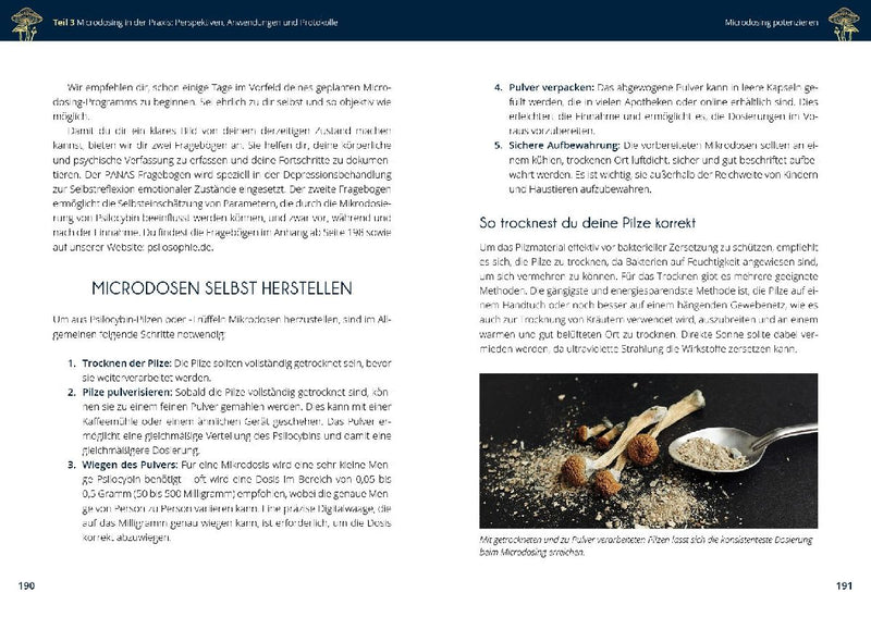 Microdosing mit Psilocybin (Innenansicht)