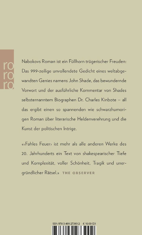 Fahles Feuer