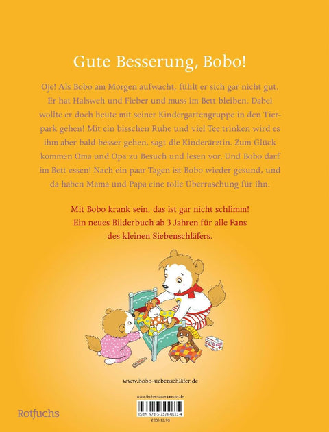 Bobo Siebenschläfer ist krank