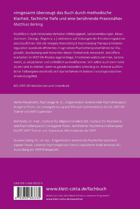 IRRT-Emotionsregulation (Leben Lernen, Bd. 354)