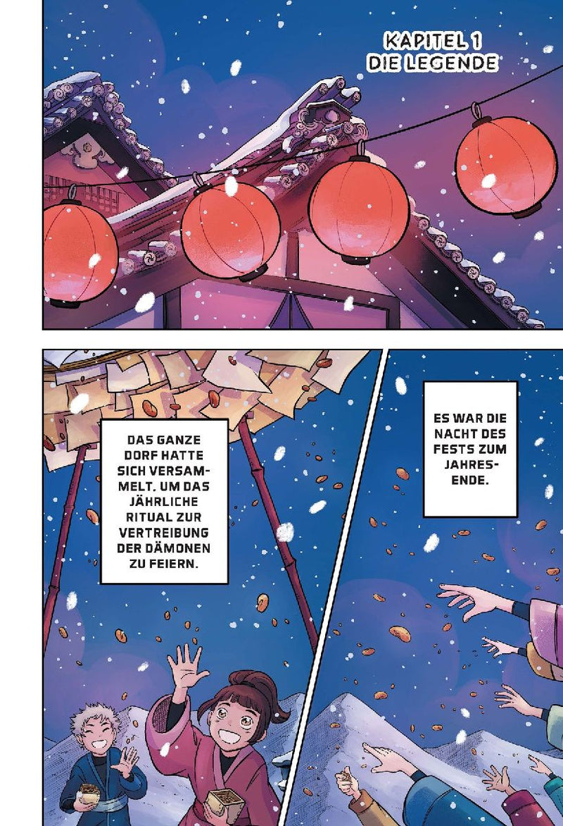 Die Legende des Hakutaku (Innenansicht)
