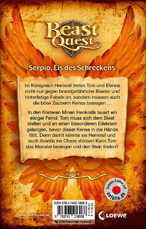 Beast Quest (Band 65) - Serpio, Eis des Schreckens
