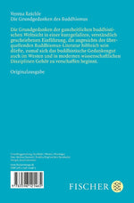 Die Grundgedanken des Buddhismus (Rückseite)
