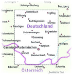 Ammergau, Garmisch-Partenkirchen, Staffelsee 1:35 000