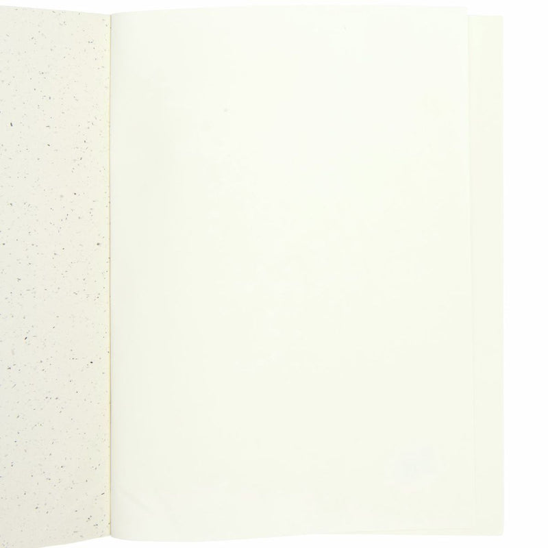 Notizbuch In The Meadow, Offwhite, Recycling-/Bambuspapier (Innenansicht)