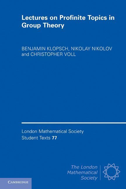 Lectures on Profinite Topics in Group Theory