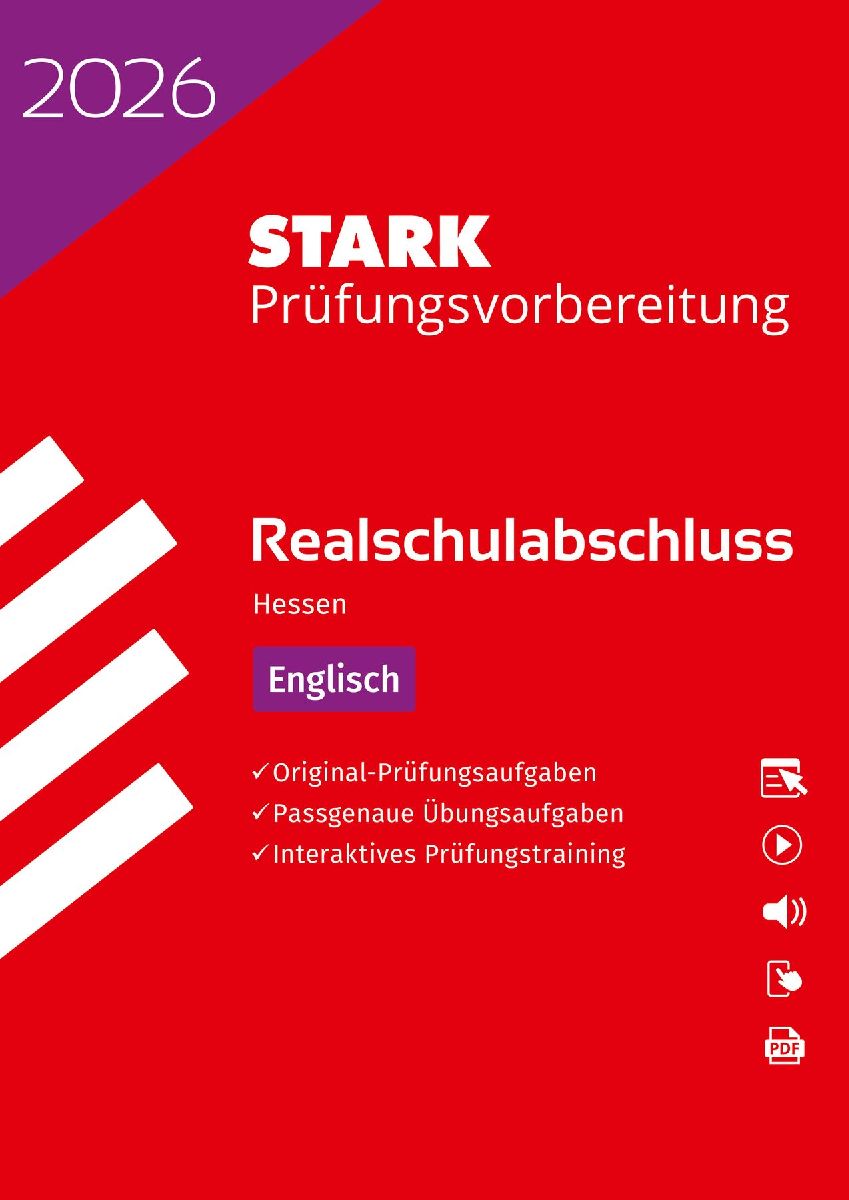 STARK Englisch - Realschulabschluss 2026 Hessen - Prüfungsvorbereitung