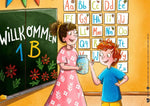Mutmurmeln für den ersten Schultag. Kamishibai Bildkartenset (Innenansicht)