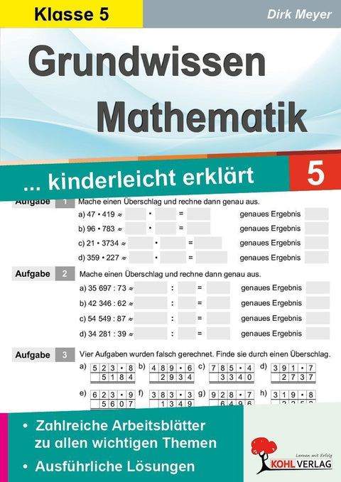 Grundwissen Mathematik 5. Schuljahr
