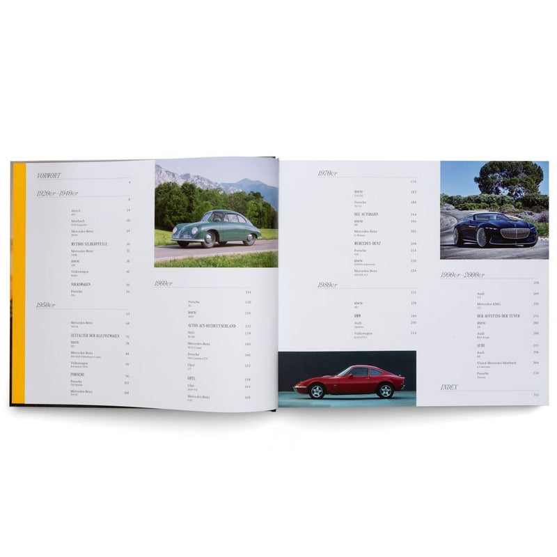 The Germans - Deutsche Automobilklassiker und ihre Designgeschichte (Innenansicht)