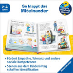 Wieso? Weshalb? Warum? junior, Band 66: Helfen, teilen, sich vertragen (Innenansicht)