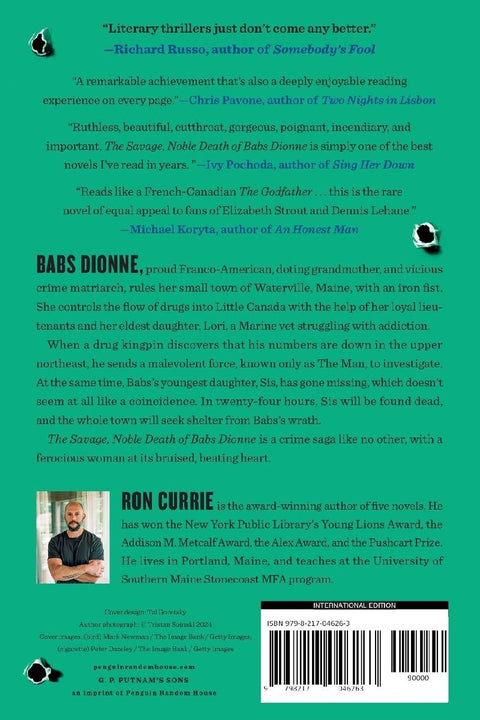 The Savage, Noble Death of Babs Dionne
