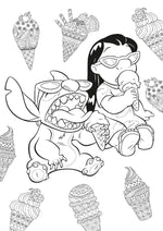 Disney Stitch: Mein großer Kreativblock