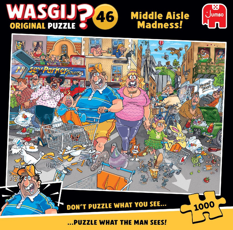 Wasgij Original 46 - Parkplatz-Wahnsinn - Puzzle 1000 Teile