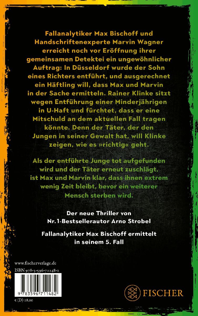 Mörderfinder - Das Muster des Bösen (Rückseite)