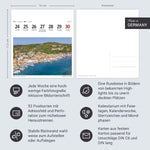 Griechische Inseln Sehnsuchtskalender 2027 - Wochenkalender mit 53 Postkarten