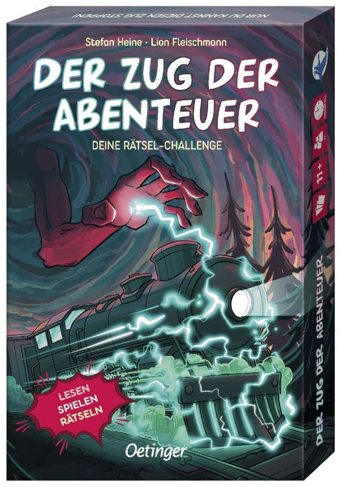 Deine Rätsel-Challenge. Der Zug der Abenteuer