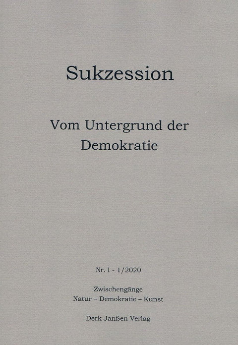 Vom Untergrund der Demokratie