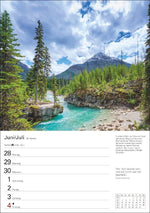 Kanada Wochenplaner 2027 - Eine Reise in 53 Bildern