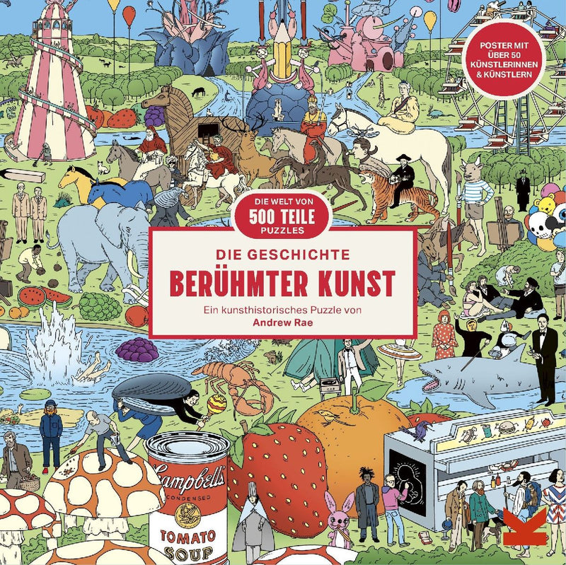 Die Geschichte berühmter Kunst