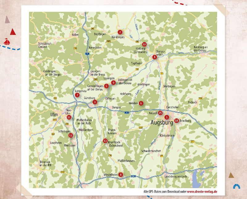 Bayerisch-Schwaben. Radeln für die Seele (Innenansicht)