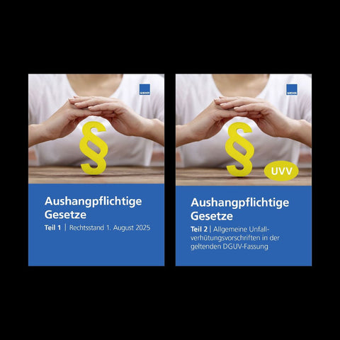 Aushangpflichtige Gesetze
