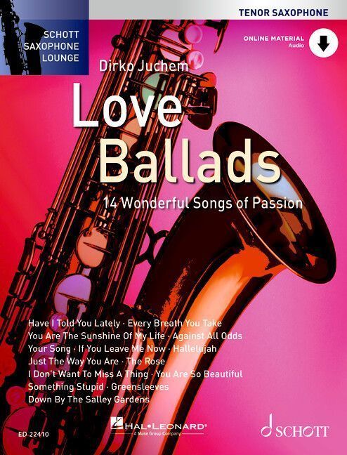 Love Ballads. Tenor-Saxophon