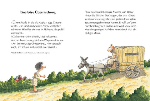 Der kleine Drache Kokosnuss bei den Römern