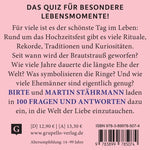 Hochzeit. Das Quiz (Rückseite)