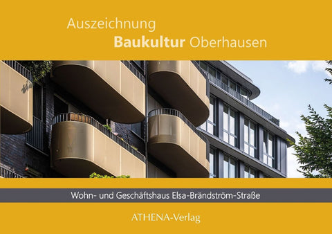 Auszeichnung Baukultur Oberhausen: Wohn- und Geschäftshaus Elsa-Brandström-Straße