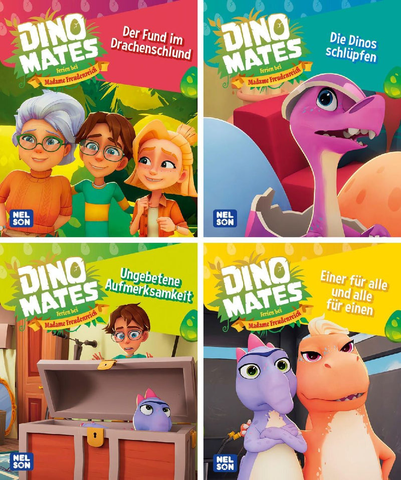 Nelson Mini-Bücher: Dino Mates 1-4