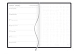 Terminkalender Campus Mint Flowers 18 Monate 2026/2027 (Innenansicht)