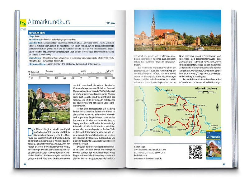 BVA ADFC-Ratgeber 260 Radfernwege in Deutschland (Innenansicht)