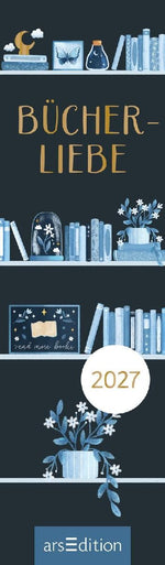 Lesezeichenkalender Bücherliebe 2027