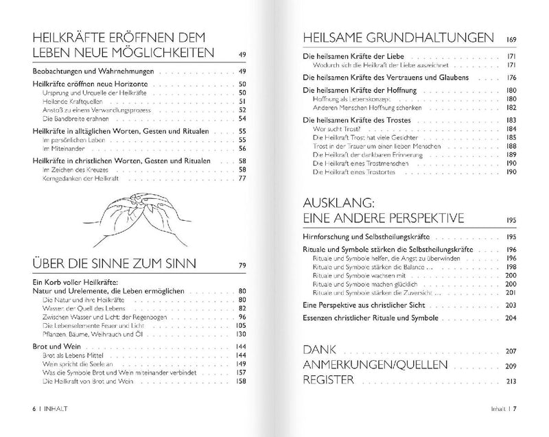 Die Heilkraft christlicher Rituale und Symbole (Innenansicht)