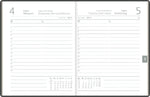 ZETTLER Taschenkalender 1T/1S anthrazit Blauer Engel* 2027