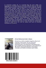 Lectures in Contrastive and Error Analyses with a Sample Study of CA