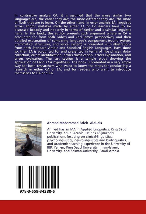 Lectures in Contrastive and Error Analyses with a Sample Study of CA