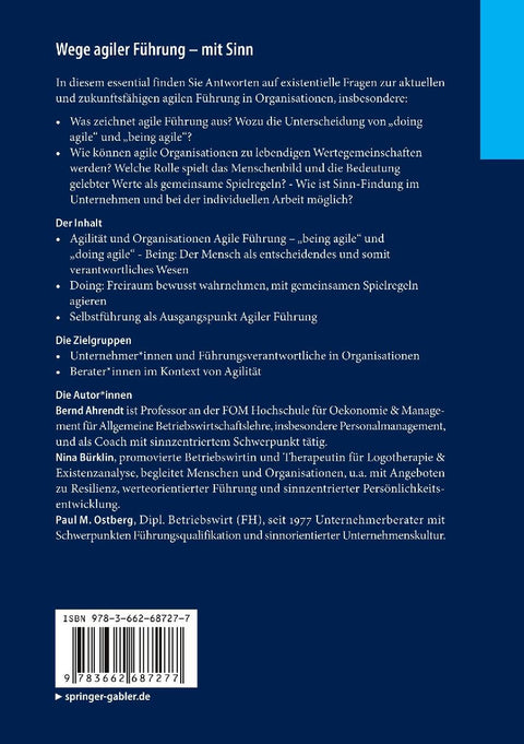 Wege agiler Führung - mit Sinn