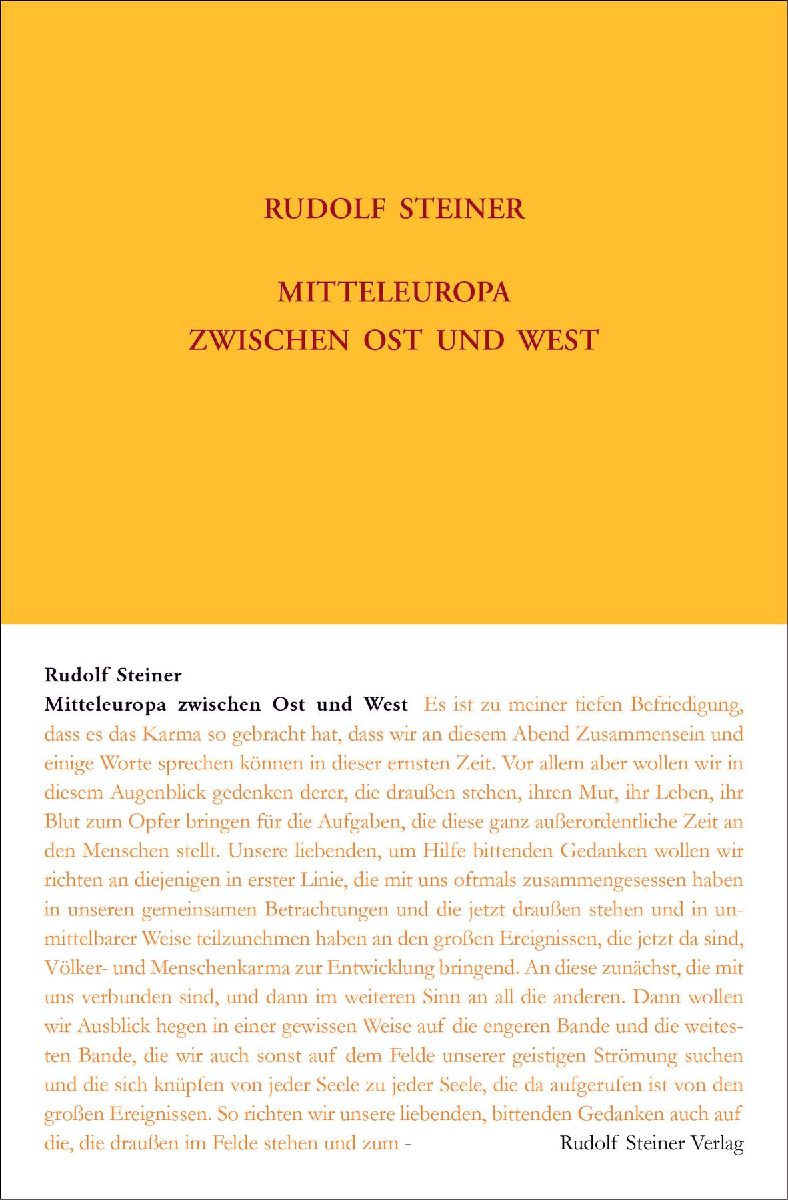 Mitteleuropa zwischen Ost und West