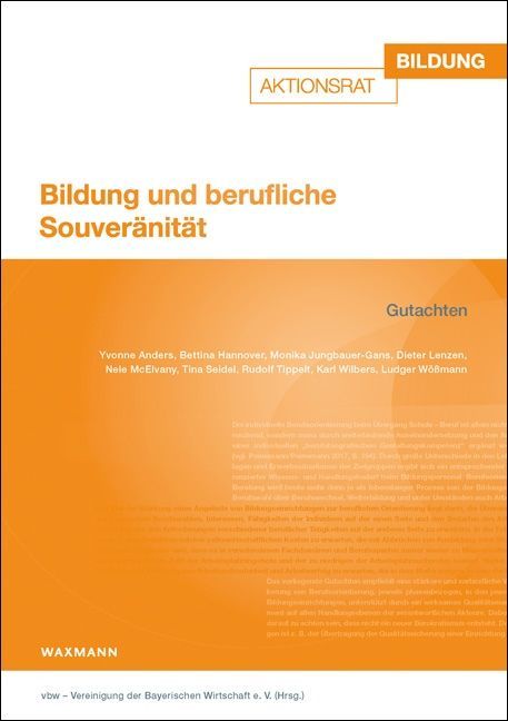 Bildung und berufliche Souveränität