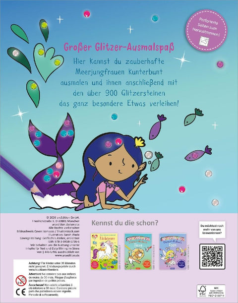 Diamant-Malbuch Meerjungfrauen