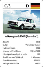 Quartett: Autos der 70er (Innenansicht)