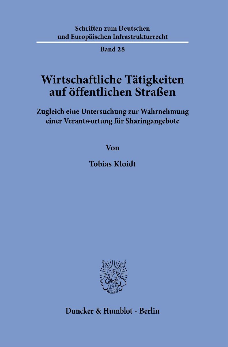 Wirtschaftliche Tätigkeiten auf öffentlichen Straßen