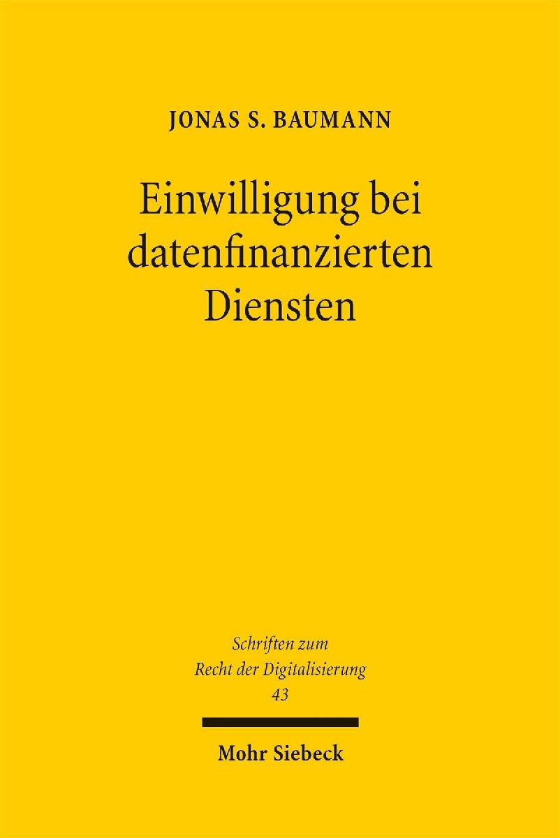 Einwilligung bei datenfinanzierten Diensten