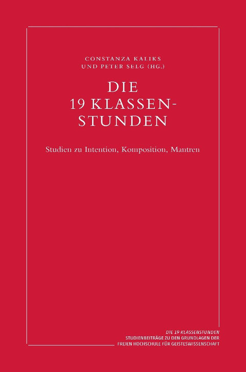 Die 19 Klassenstunden