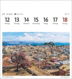Griechische Inseln Sehnsuchtskalender 2027 - Wochenkalender mit 53 Postkarten